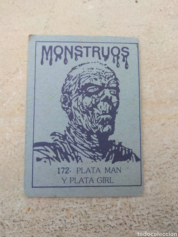 Coleccionismo cromos antiguos: Cromos Monstruos n&deg;172 - Foto 2