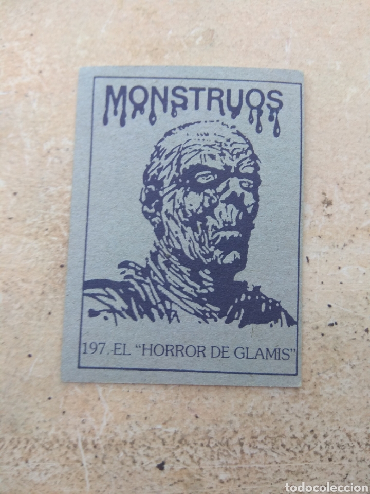 Coleccionismo cromos antiguos: Cromos Monstruos n&deg;197 - Foto 2