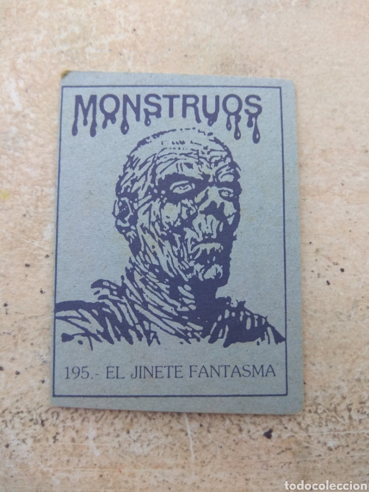 Coleccionismo cromos antiguos: Cromos Monstruos n&deg;195 - Foto 2