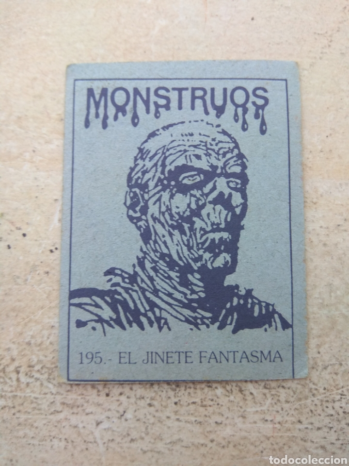 Coleccionismo cromos antiguos: Cromos Monstruos n&deg;195 - Foto 2