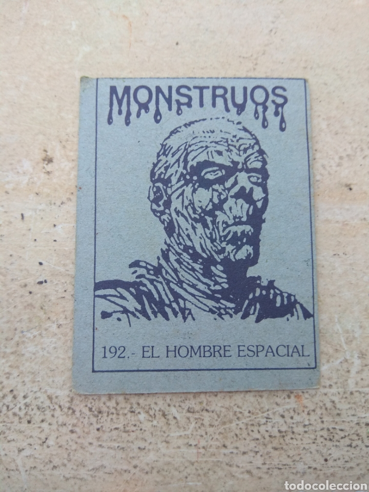 Coleccionismo cromos antiguos: Cromos Monstruos n&deg;192 - Foto 2