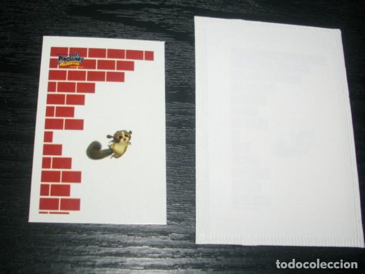 Coleccionismo Cromos antiguos: -PANRICO LOS PINGUINOS DE MADAGASCAR (NICKELODEON ) : NUMERO 14 EN SOBRE SIN ABRIR