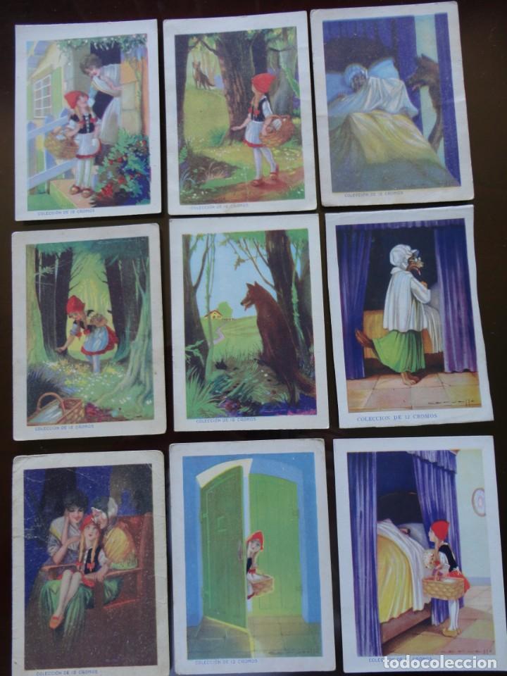 Coleccionismo cromos antiguos: CAPERUCITA ROJA - CHOCOLATES JUNCOSA - Foto 1