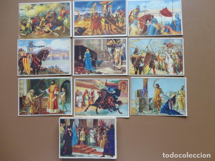 Coleccionismo cromos antiguos: HISTORIA DE ESPA&Ntilde;A -31 CROMOS - Foto 1