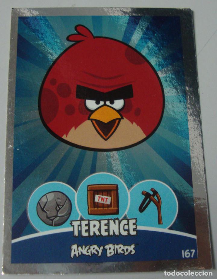 Coleccionismo Cromos antiguos: CROMO TRADING CARD ALBUM ANGRY BIRDS DE EMAX N&ordm; 167