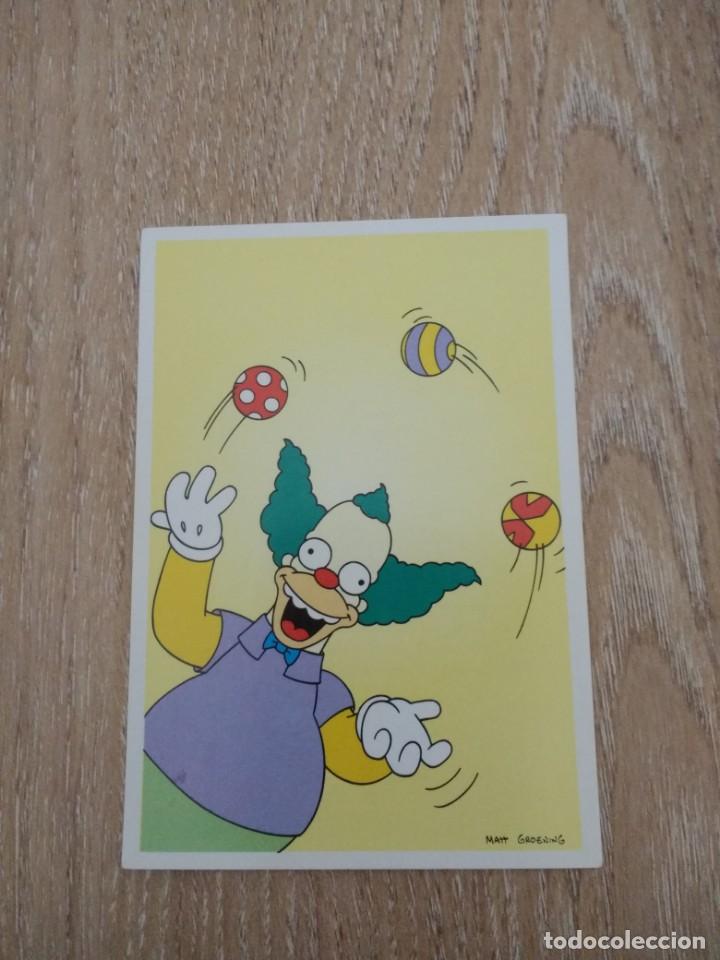 Coleccionismo cromos antiguos: STICKER SIMPSONS N&ordm; 28 - Foto 1