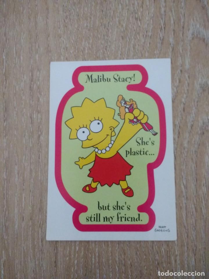 Coleccionismo cromos antiguos: STICKER SIMPSONS N&ordm; 43 - Foto 1