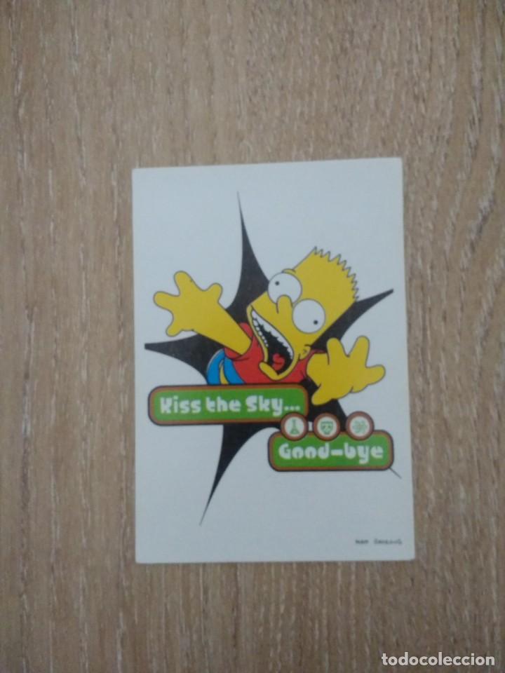 Coleccionismo cromos antiguos: STICKER SIMPSONS N&ordm; 120 - Foto 1