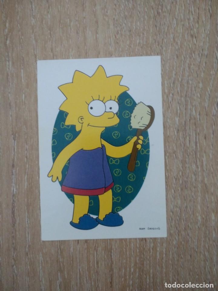 Coleccionismo cromos antiguos: STICKER SIMPSONS N&ordm; 121 - Foto 1