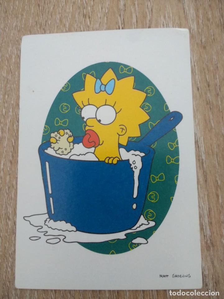 Coleccionismo cromos antiguos: STICKER SIMPSONS N&ordm; 122 - Foto 1
