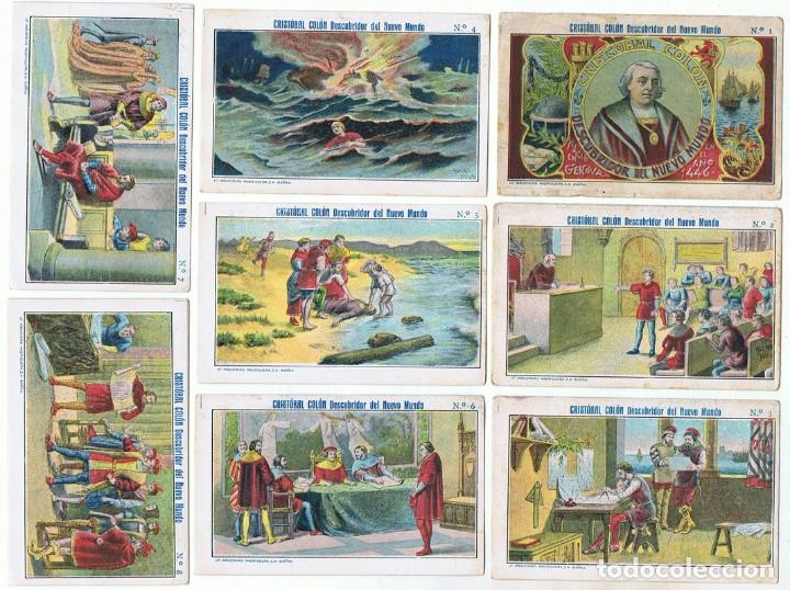 Coleccionismo cromos antiguos: CRISTOBAL COLON 100 CROMOS COMPLETO - Foto 1