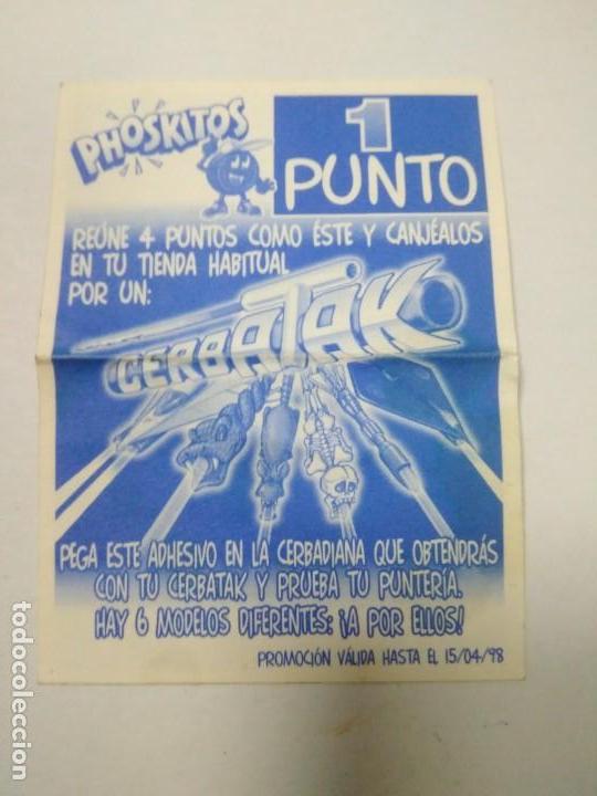 Coleccionismo cromos antiguos: Cromo phoskitos cerbatak - Foto 2