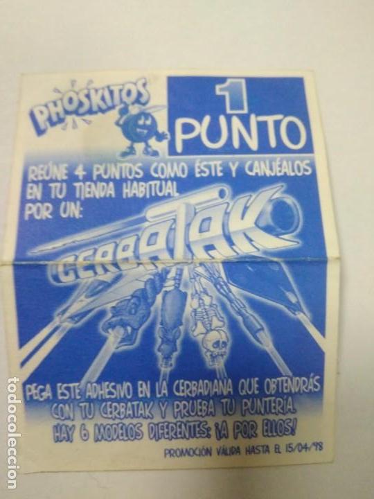 Coleccionismo cromos antiguos: Cromo phoskitos cerbatak - Foto 2