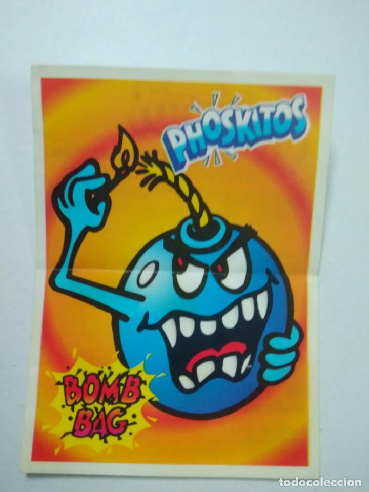 Coleccionismo cromos antiguos: Cromo phoskitos bomb bag Bomba