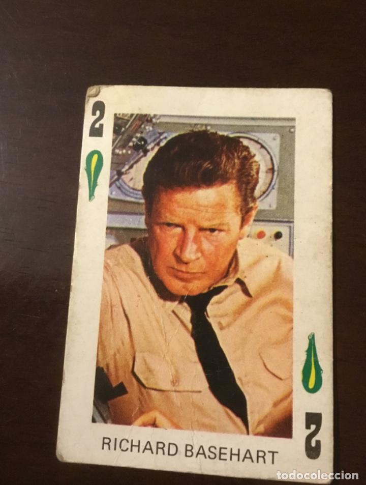 Coleccionismo cromos antiguos: Antiguo cromo carta Richard basehart - Foto 1