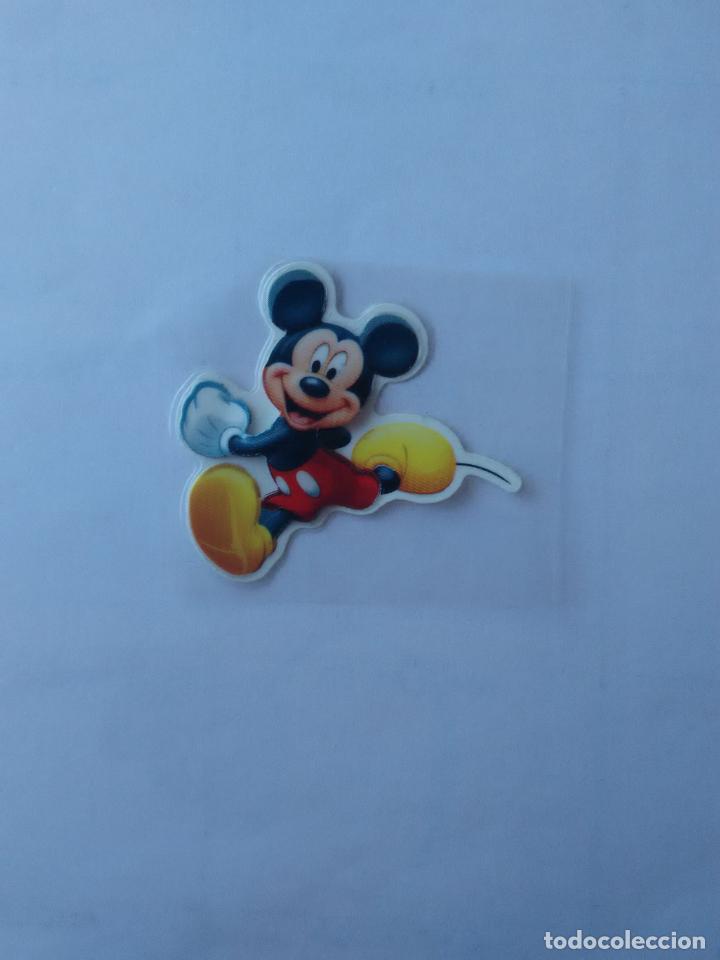 Coleccionismo cromos antiguos: CROMO PEGATINA EN RELIEVE MICKEY MOUSE, DISNEY