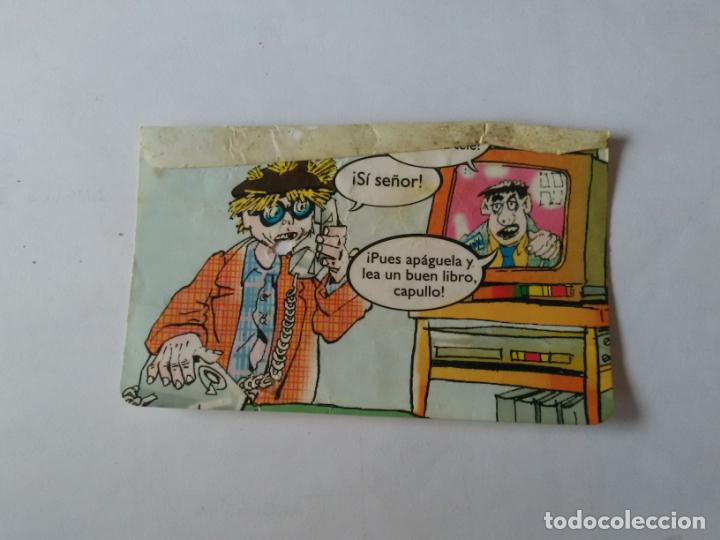 Coleccionismo cromos antiguos: CROMO DE LOS CHISTES DE BARRAG&Aacute;N A&Ntilde;OS 90 MUFY (N&ordm; 40)