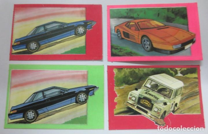 Coleccionismo Cromos antiguos: LOTE DE 4 CROMOS ADHESIVOS CROPAN