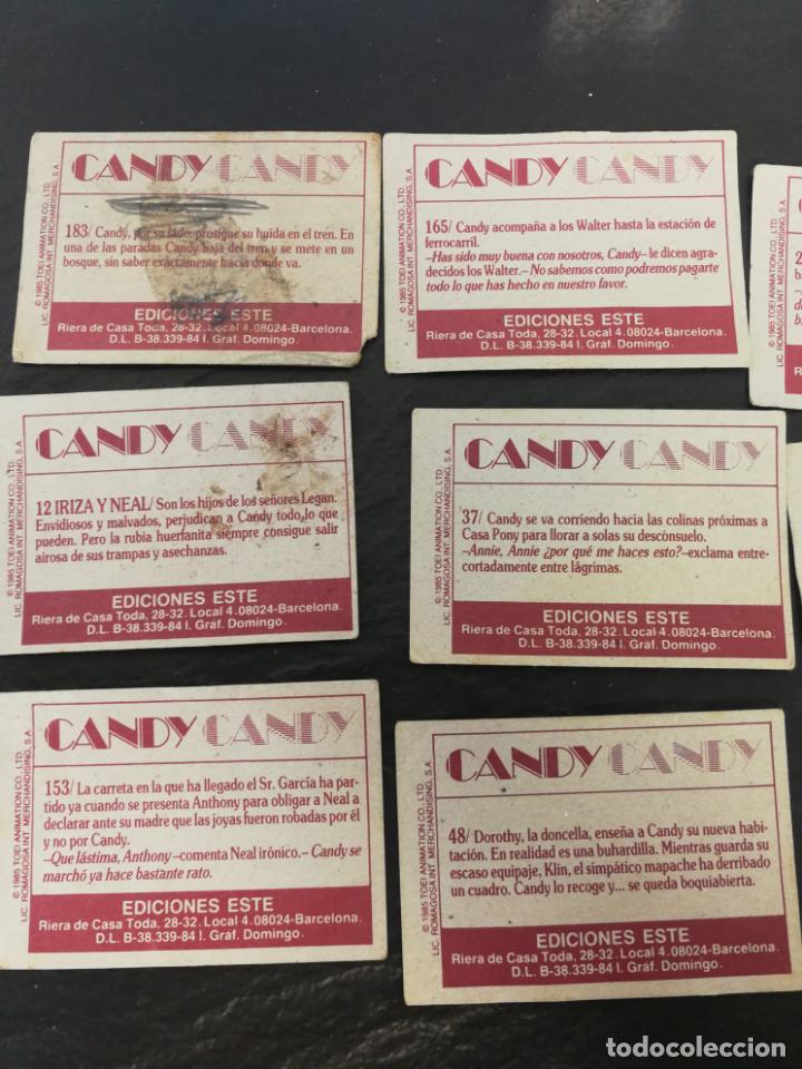 Coleccionismo cromos antiguos: LOTE CROMOS CANDY CANDY - Foto 8