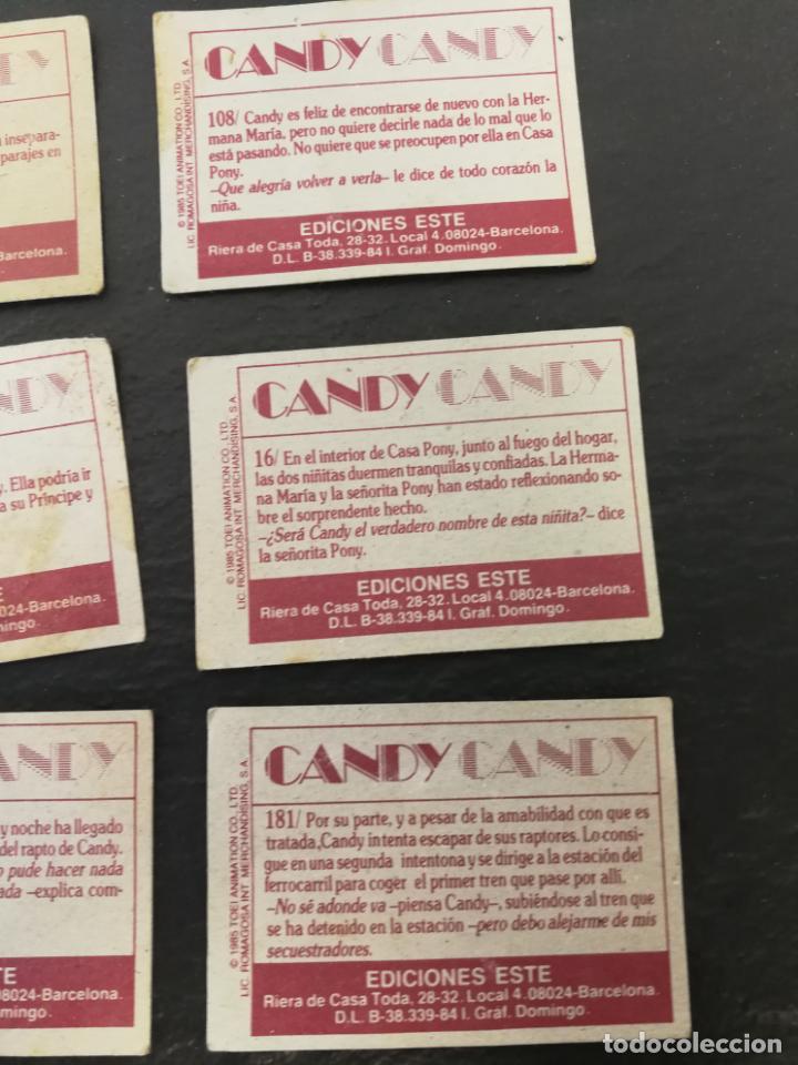 Coleccionismo cromos antiguos: LOTE CROMOS CANDY CANDY - Foto 10