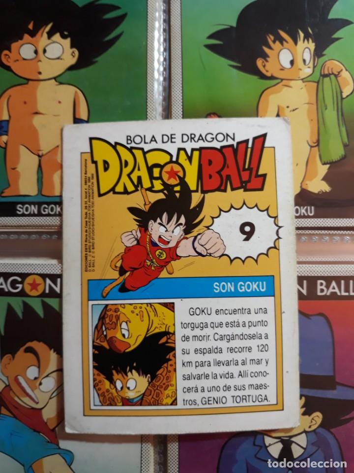 Coleccionismo cromos antiguos: DRAGON BALL EDICIONES ESTE COLECCION DE 140 CARDS N&ordm; 9 - Foto 2
