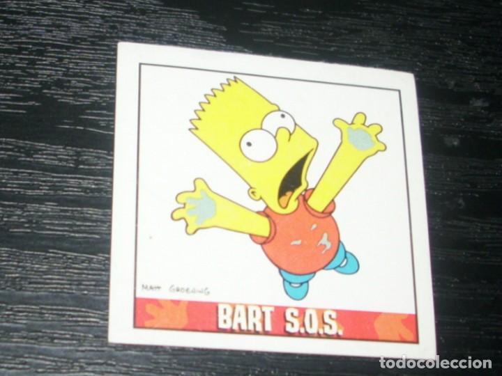 Coleccionismo cromos antiguos: -MATUTANO LOS SIMPSONS 2000 : NUMERO 22 BART S.O.S - Foto 1