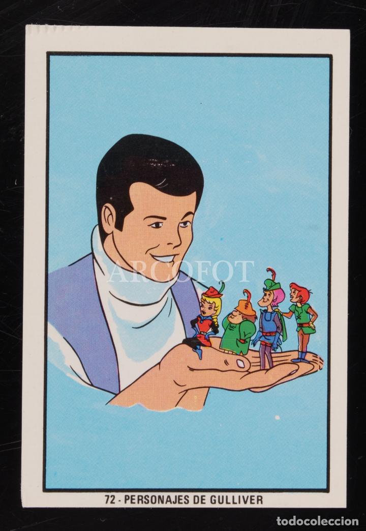 Coleccionismo cromos antiguos: PERSONAJES DE GULLIVER - Cromo n&ordm; 72 de la colecci&oacute;n NUEVO FESTIVAL HANNA - BARBERA - FHER 1973