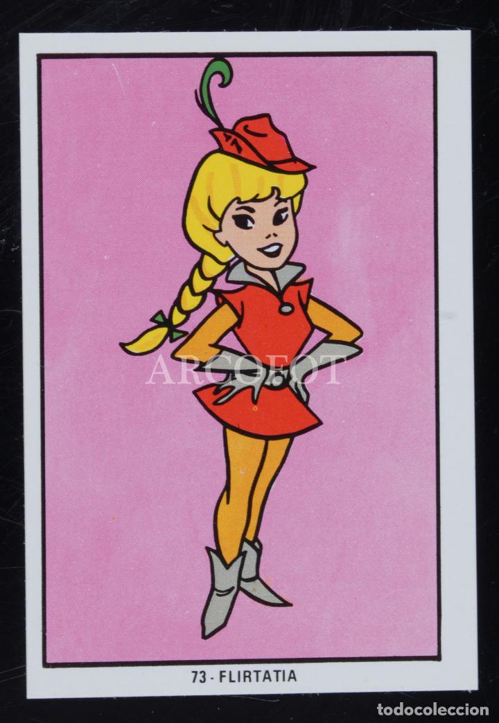 Coleccionismo cromos antiguos: FLIRTATIA - Cromo n&ordm; 73 de la colecci&oacute;n NUEVO FESTIVAL HANNA - BARBERA - FHER 1973