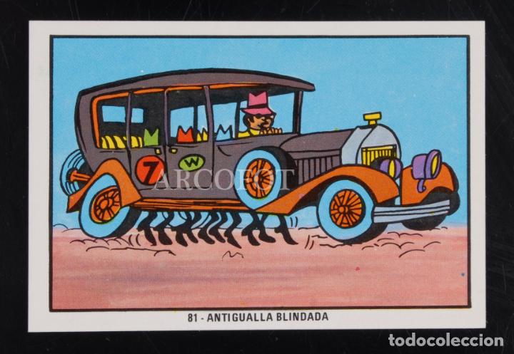 Coleccionismo cromos antiguos: ANTIGUALLA BLINDADA - Cromo n&ordm; 81 de la colecci&oacute;n NUEVO FESTIVAL HANNA - BARBERA - FHER 1973