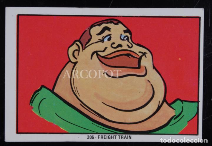 Coleccionismo cromos antiguos: FREIGHT TRAIN - Cromo n&ordm; 206 de la colecci&oacute;n NUEVO FESTIVAL HANNA - BARBERA - FHER 1973
