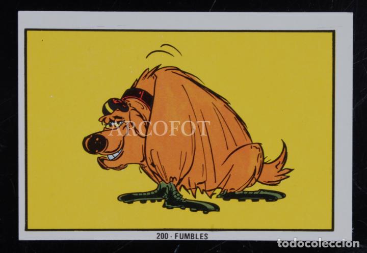 Coleccionismo cromos antiguos: FUMBLES - Cromo n&ordm; 200 de la colecci&oacute;n NUEVO FESTIVAL HANNA - BARBERA - FHER 1973