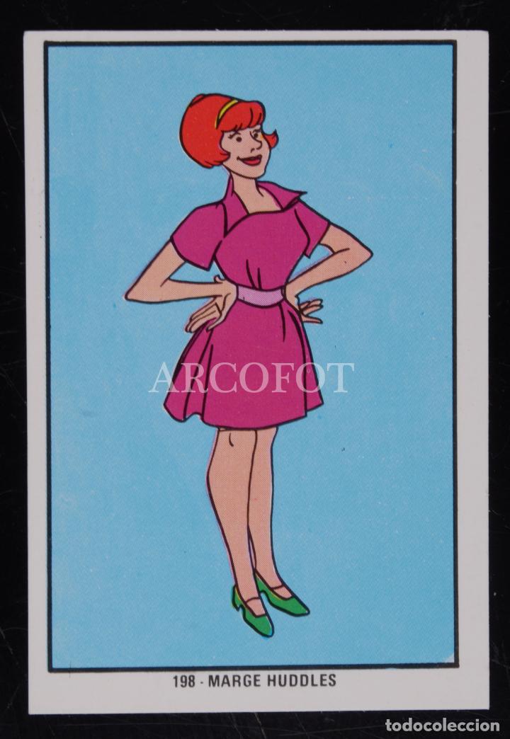 Coleccionismo cromos antiguos: MARGE HUDDLES - Cromo n&ordm; 198 de la colecci&oacute;n NUEVO FESTIVAL HANNA - BARBERA - FHER 1973