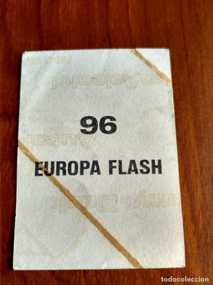 Coleccionismo cromos antiguos: Cromo Europa flash n&deg;96 - sin pegar - Foto 2