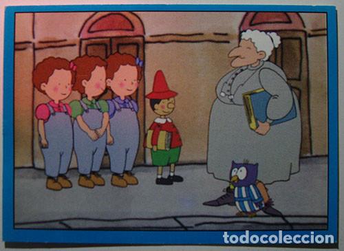 Coleccionismo Cromos antiguos: CROMO ALBUM LAS TRES MELLIZAS - PINOCHO DE PANINI N&ordm; 74 (SIN PEGAR)
