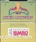 Collectionnisme Cartes &agrave; collectionner anciennes: CROMO BIMBO POWER RANGERS NINJA RANGERS N&ordm; 7