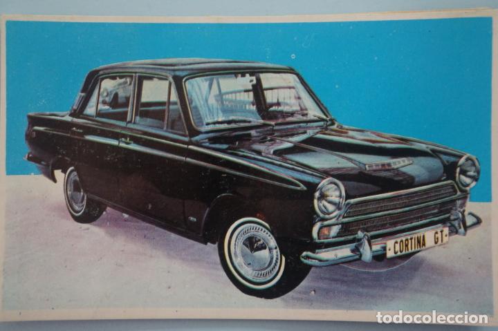 Coleccionismo Cromos antiguos: CROMO DE COCHES FORD DESPEGADO N&ordm; 67 A&Ntilde;O 1967 DEL ALBUM AUTO 1967 DE BRUGUERA