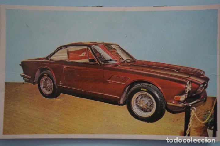 Coleccionismo Cromos antiguos: CROMO DE COCHES MASERATTI DESPEGADO N&ordm; 114 A&Ntilde;O 1967 DEL ALBUM AUTO 1967 DE BRUGUERA