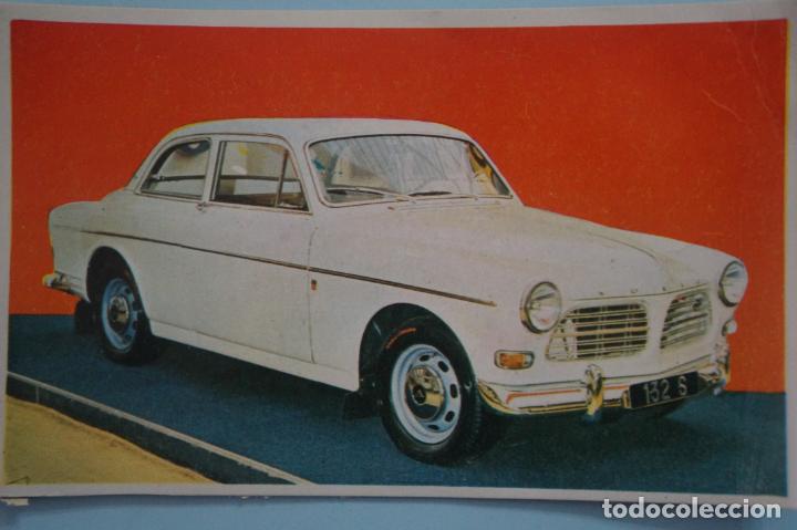 Coleccionismo Cromos antiguos: CROMO DE COCHES VOLVO DESPEGADO N&ordm; 214 A&Ntilde;O 1967 DEL ALBUM AUTO 1967 DE BRUGUERA