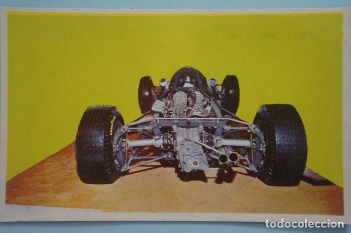 Coleccionismo Cromos antiguos: CROMO DE COCHES BRABHAM HONDA DESPEGADO N&ordm; 221 A&Ntilde;O 1967 DEL ALBUM AUTO 1967 DE BRUGUERA