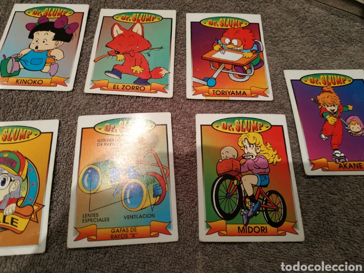 Coleccionismo cromos antiguos: 7 cromos Dr Slump - Foto 2