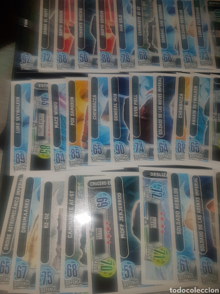 Coleccionismo cromos antiguos: Lote de 51 cromos - star wars - imperio - Foto 2