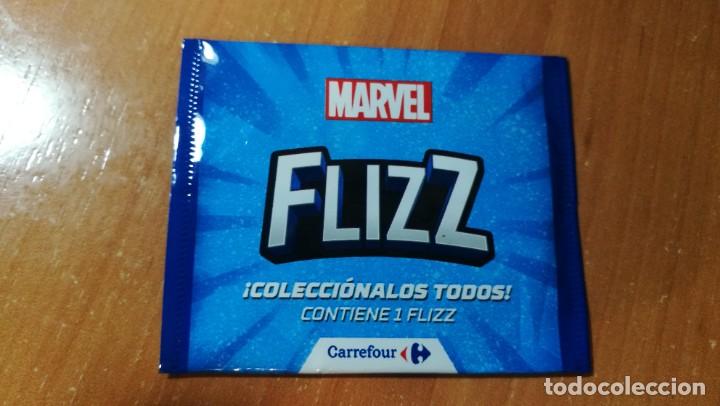 Coleccionismo cromos antiguos: FLIZZ MARVEL SOBRE CROMOS SIN ABRIR CARREFOUR - Foto 1