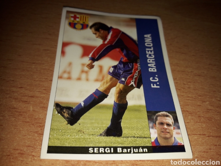 Coleccionismo cromos antiguos: Liga panini 95 96, cromo Sergi - Foto 1
