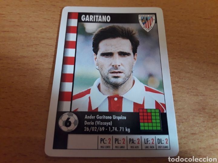 Coleccionismo cromos antiguos: Marca supergol, carta de garitano - Foto 1