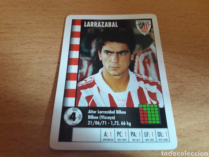 Coleccionismo cromos antiguos: Marca supergol, carta de larrazabal - Foto 1