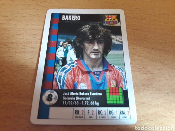 Coleccionismo cromos antiguos: Marca supergol, carta de bakero - Foto 1