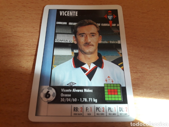 Coleccionismo cromos antiguos: Marca supergol, carta de Vicente - Foto 1