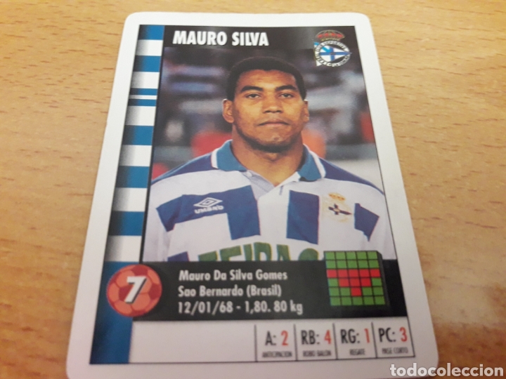 Coleccionismo cromos antiguos: Marca supergol, carta de mauro silva - Foto 1