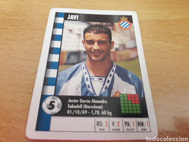 Coleccionismo cromos antiguos: Marca supergol, carta de javi - Foto 1