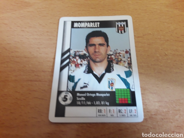 Coleccionismo cromos antiguos: Marca supergol, carta de momparlet - Foto 1